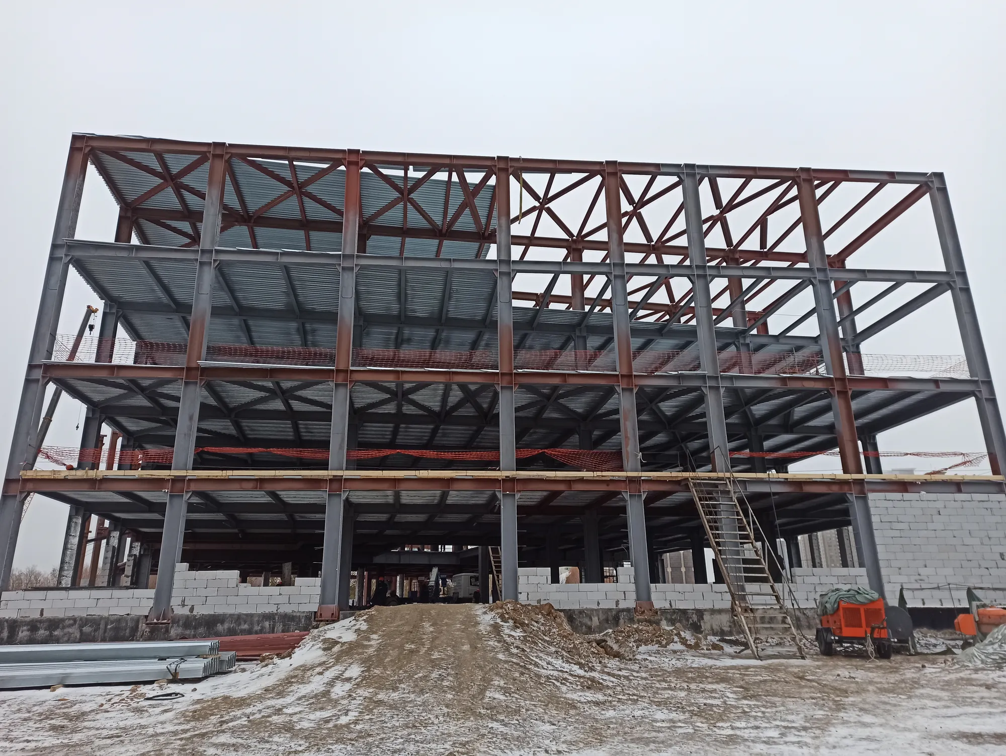 Строительство общеобразовательной школы на 1100 мест в г. Астана, р-н Алматы, ул. Б. Момышулы, участок 1/1 в Триатлон Парк"